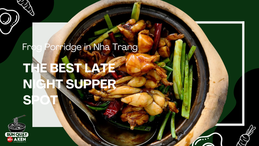 frog porridge in a claypot nha trang